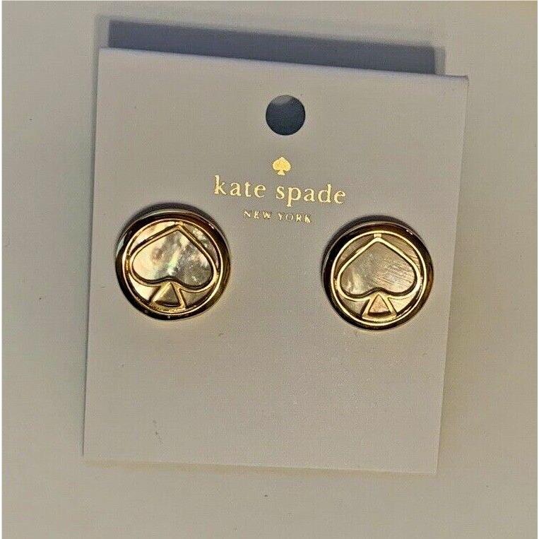 Kate Spade Signature Spade Gold Large Studs Earrings