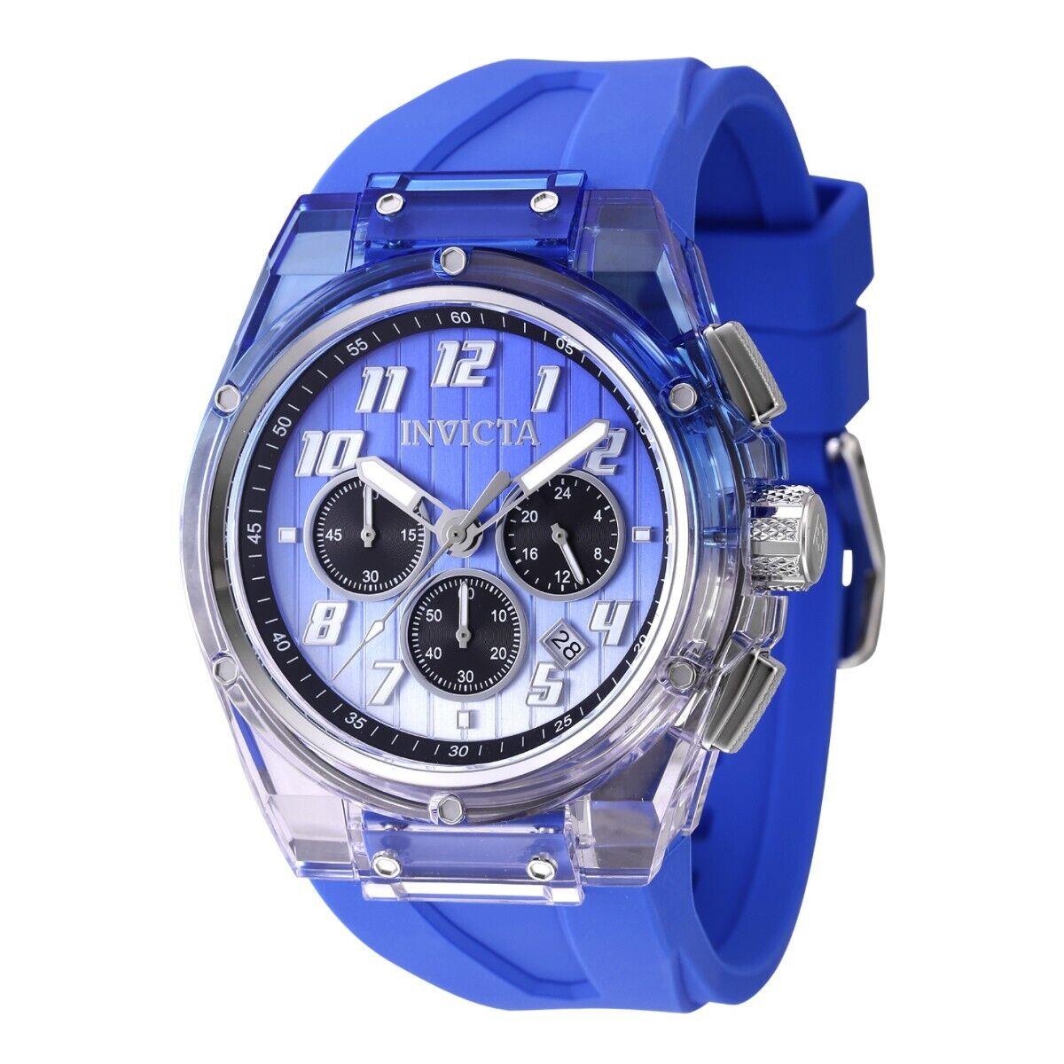 S1 Rally Prism Men`s Watch - 44mm Blue 47350 by Invicta