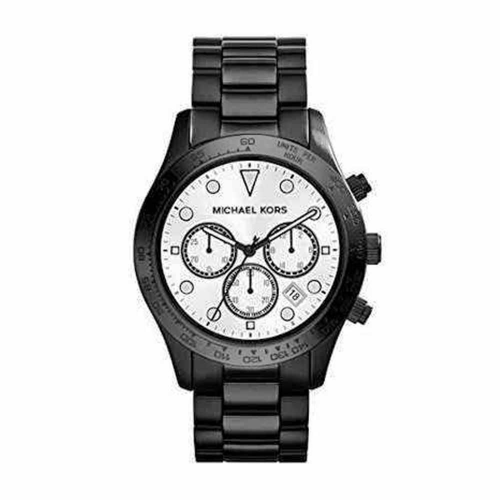 Michael Kors Watch Analog Dress Modern Quartz Unisex Date Chronograph MK6083