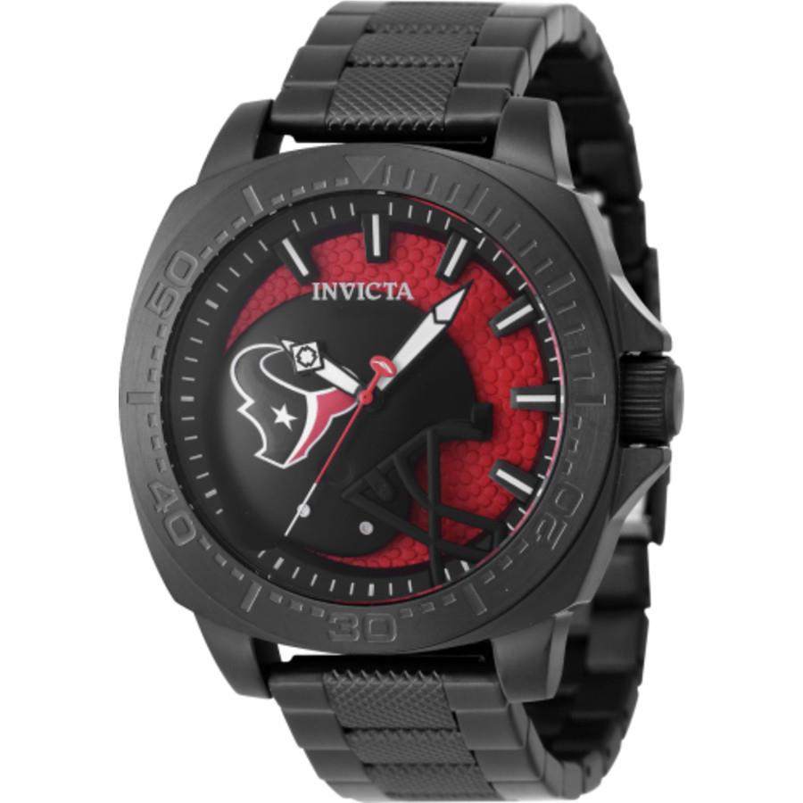 Invicta Nfl Houston Texans Quartz Men`s Watch 47891