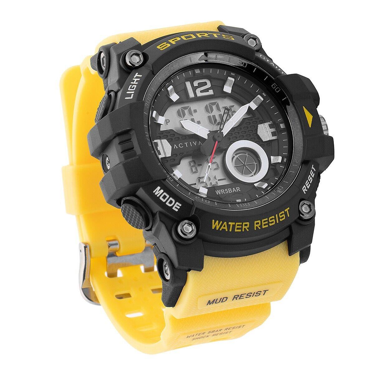 Activa Circuit X Invicta Digital Men`s Watch - 54mm. Yellow ACW497-006