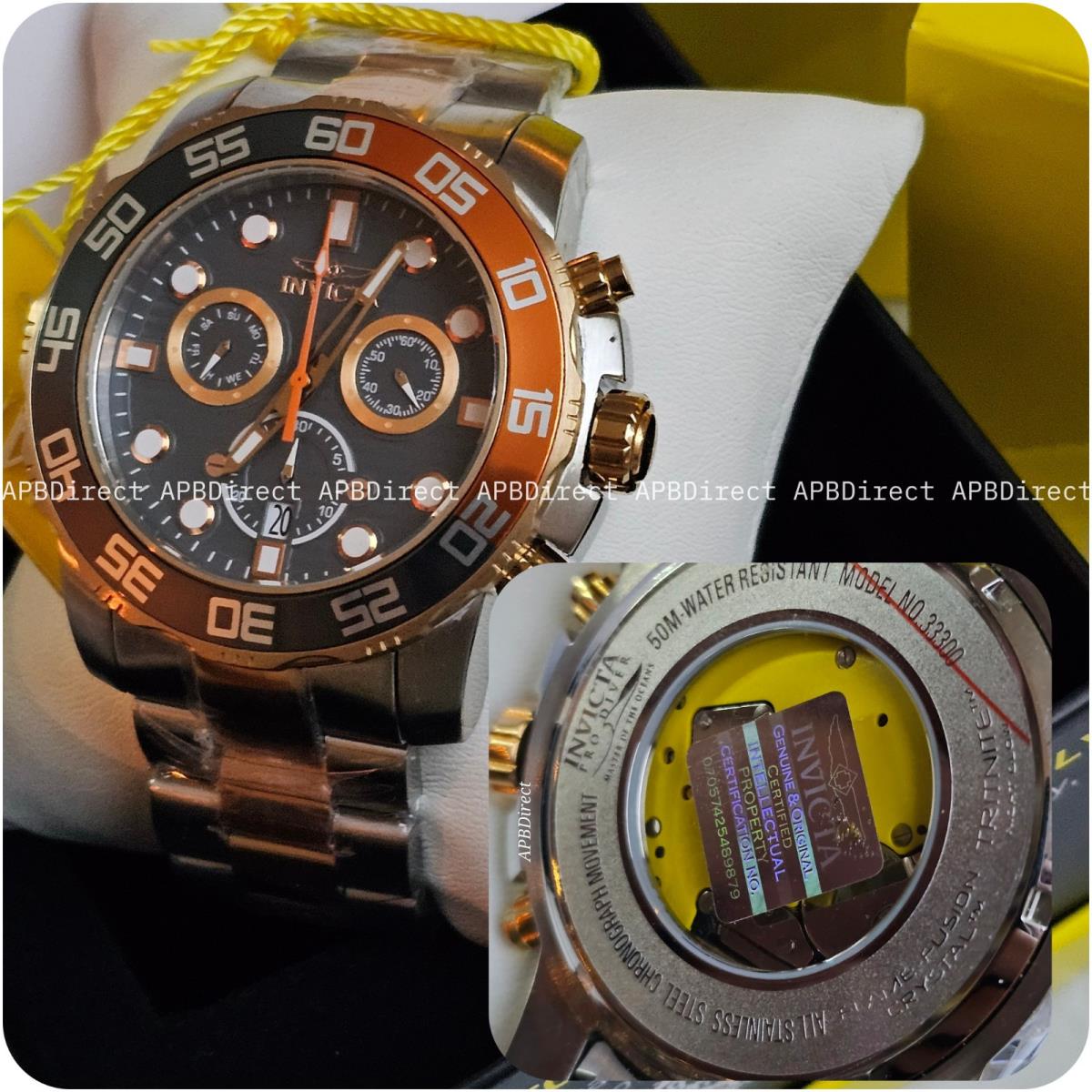 Invicta - Pro Diver Scuba Skeleton Caseback Swiss Z60 Chronograph - Mens Watch