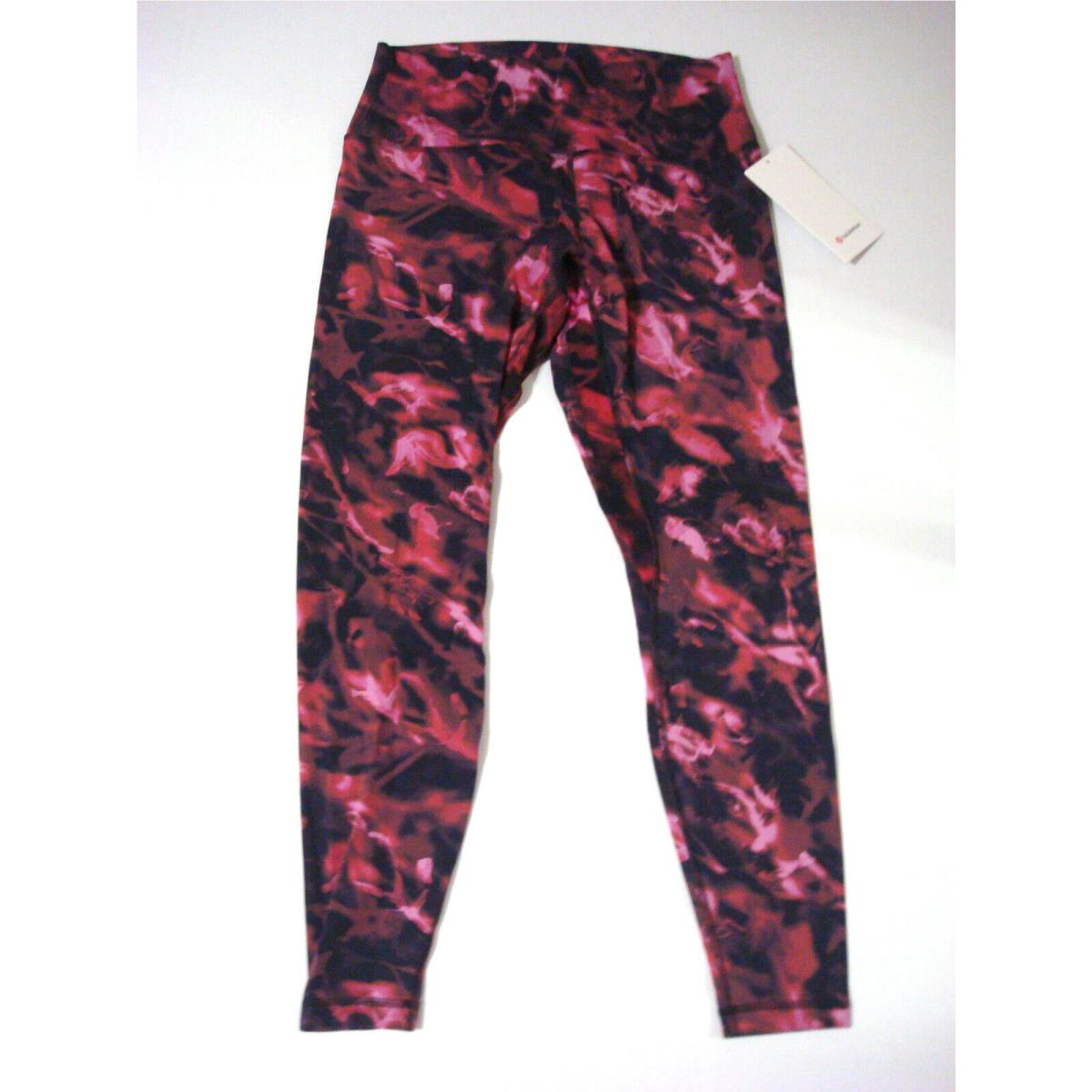 Lululemon Align Leggings 12 HR 28 Womens Yoga Intensity Pink Blossom Mul