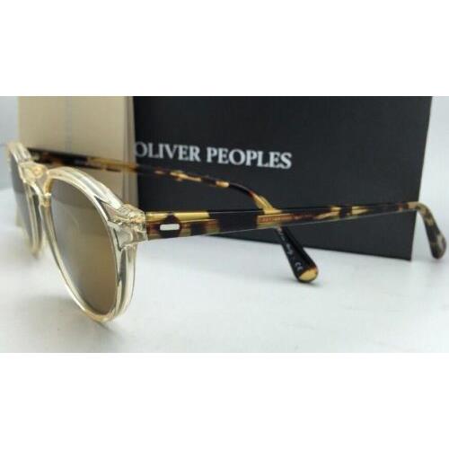 Oliver Peoples sunglasses Gregory Peck - Brown Frame, Gold Lens
