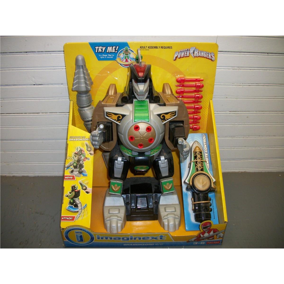 Imaginext Dragonzord R/c Sabans Powers Rangers Fisher Price