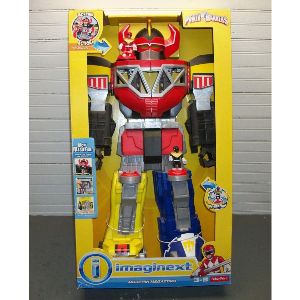 Imaginext Morphin Megazord Sabans Powers Rangers Fisher Price