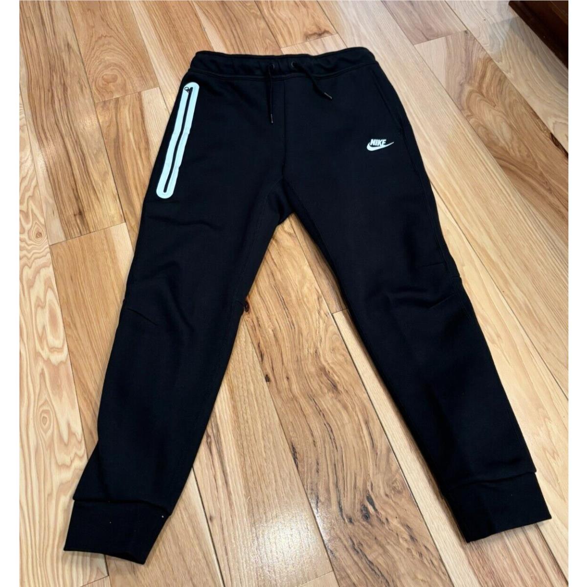 Nike Sportswear Tech Fleece Big Kids Reflective Joggers Black FZ5434 010 XS