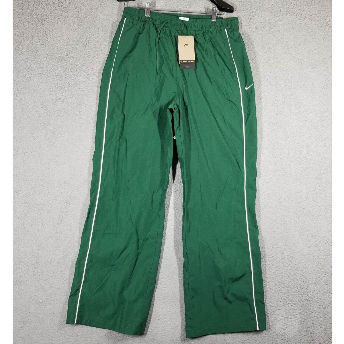 Nike Track Pants Windrunner High-waisted Woven Pine Green Sample Rare FV7655-300