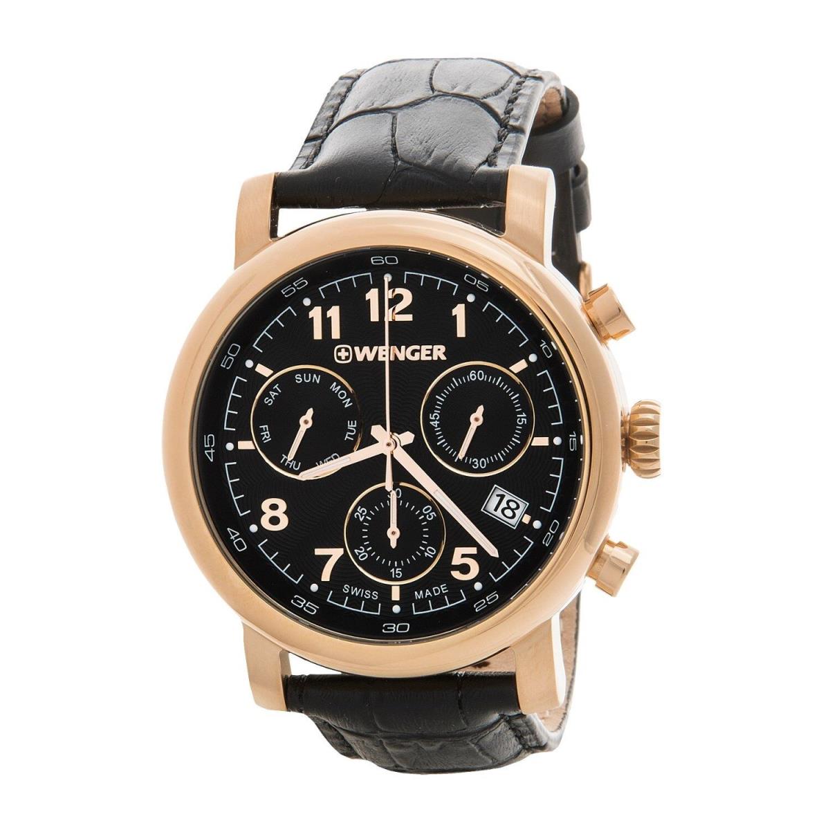 Wenger Swiss Army Men`s Urban Classic Chronograph 43mm Watch 01.1043.107