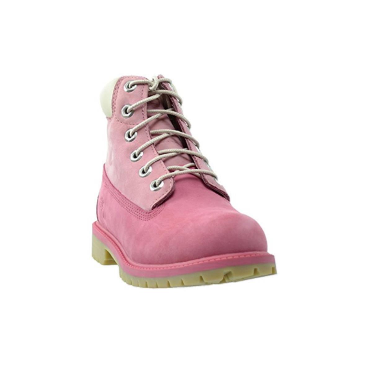 Timberland TB0A14YF661 6 Premium Jr`s M Pink Nubuck Waterprooof Boots