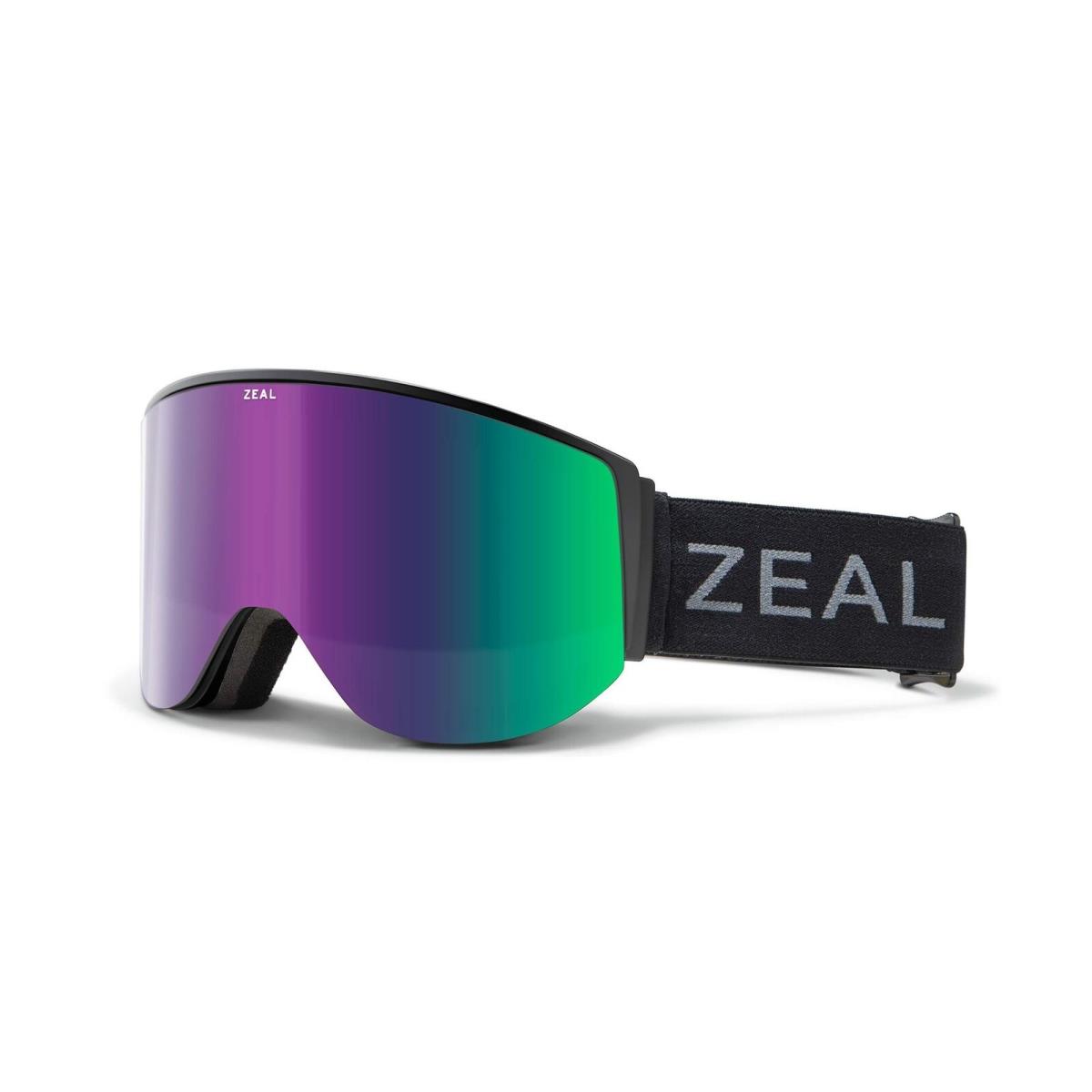 Beacon Asian Fit Snow Goggles Dark Night/jade Mirror by Zeal Optics