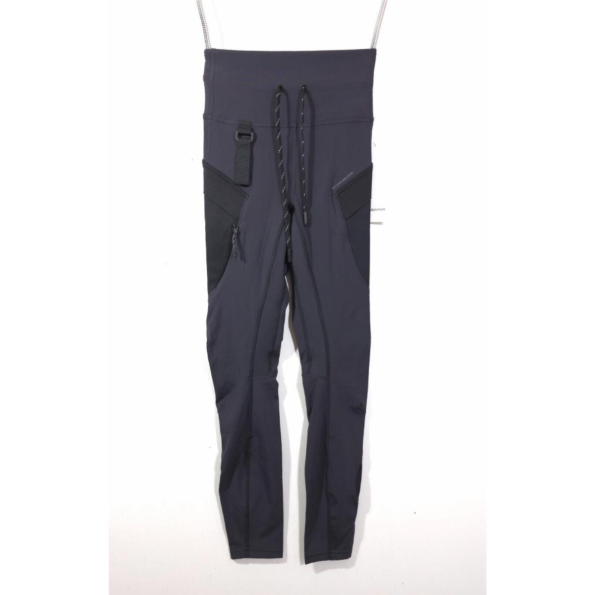 Lululemon W5EGJS Cargo Super High Rise Hiking Leggings 25 Size 2