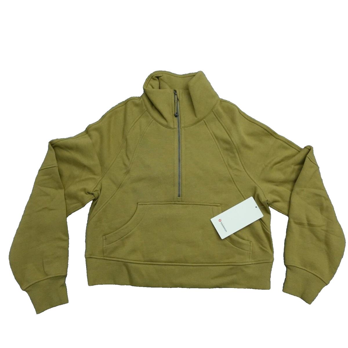 Lululemon Size XL / Xxl Scuba Oversized Funnel Neck Half Zip Pullover Filt