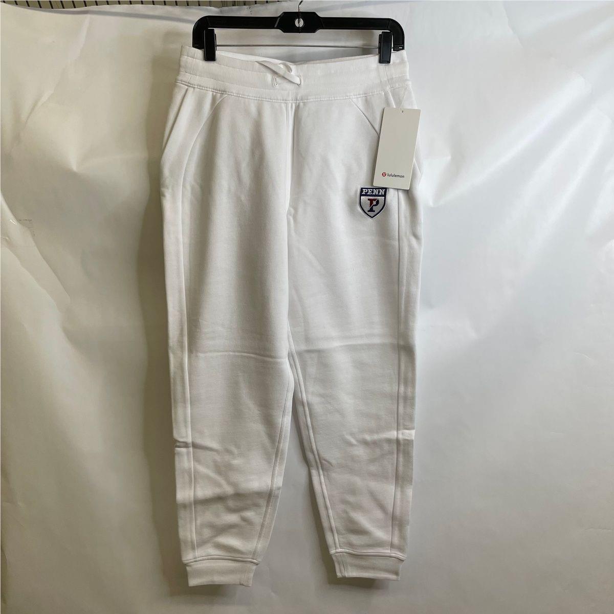 Lululemon Scuba High-rise Jogger Women`s Size 4 White LW5CVAS