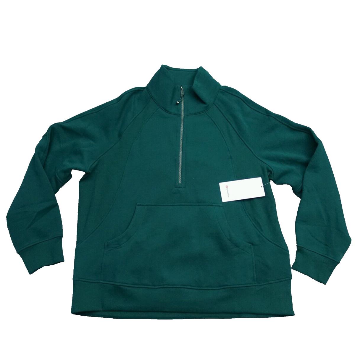 Lululemon Size XL / Xxl Scuba Oversized Funnel Neck Half Zip Pullover Smtl