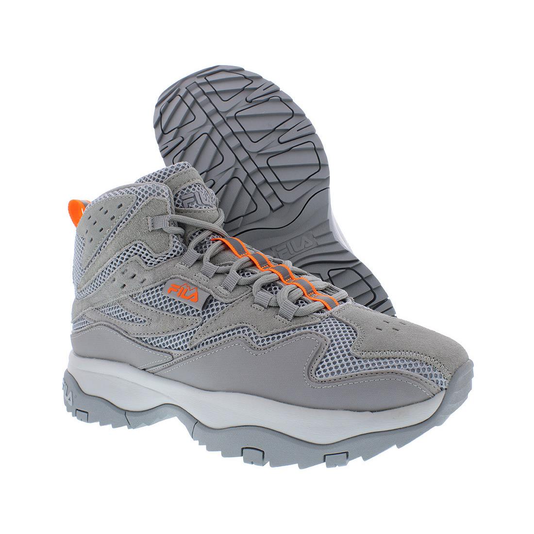 Fila Ranger Boot Mens Shoes Size 9.5 Color: Grey/orange