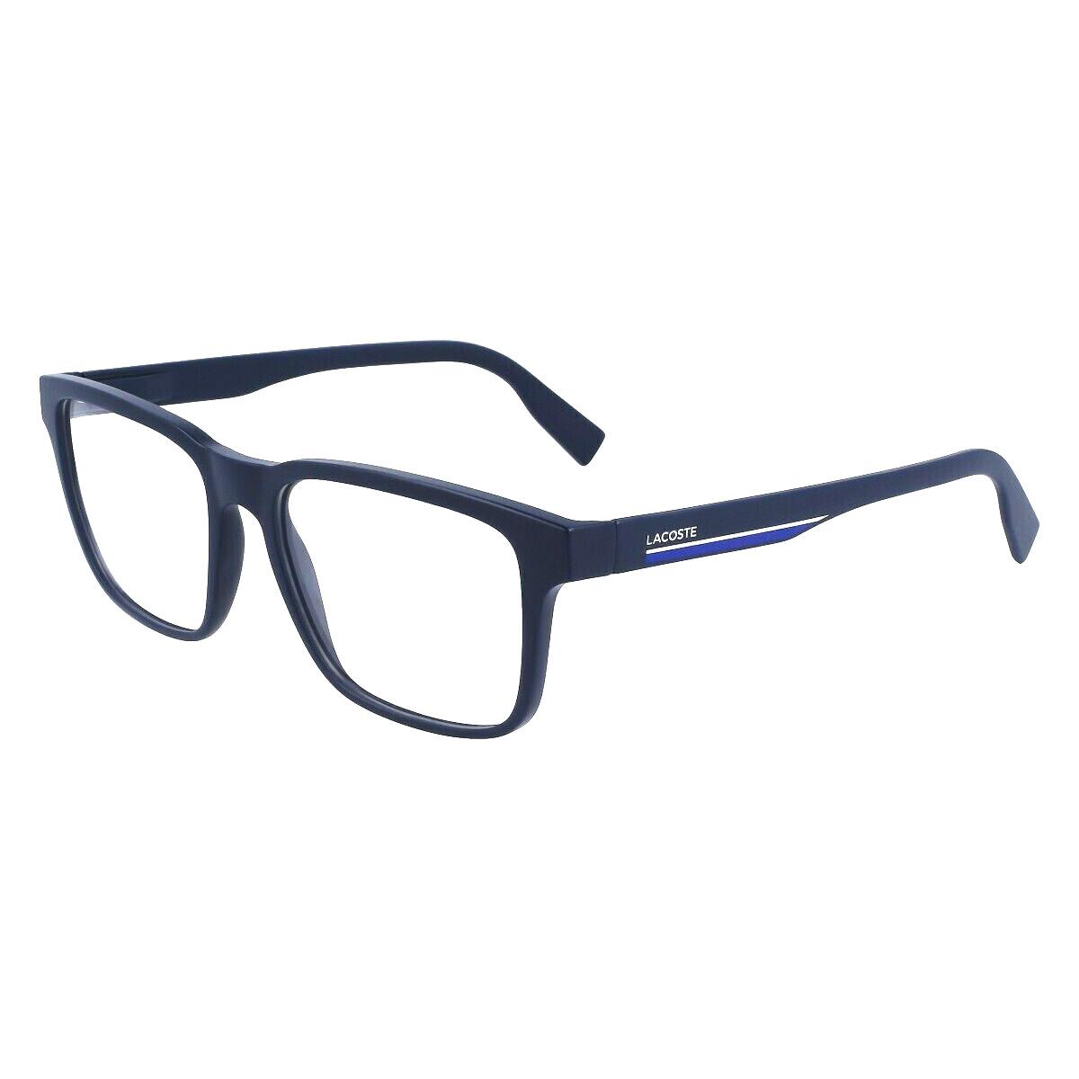 Lacoste L2926 400 55mm Men`s Eyeglasses Ophthalmic Matte Blue