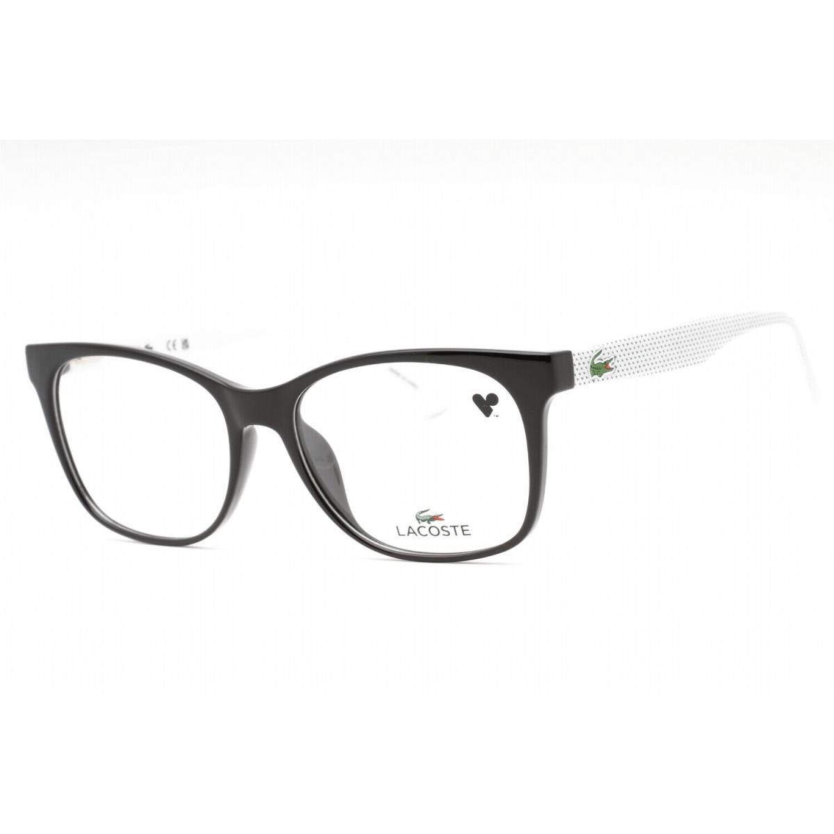 Lacoste L2767-001-54 Eyeglasses Size 54mm 16mm 140mm Clear Demo Plastic Templat