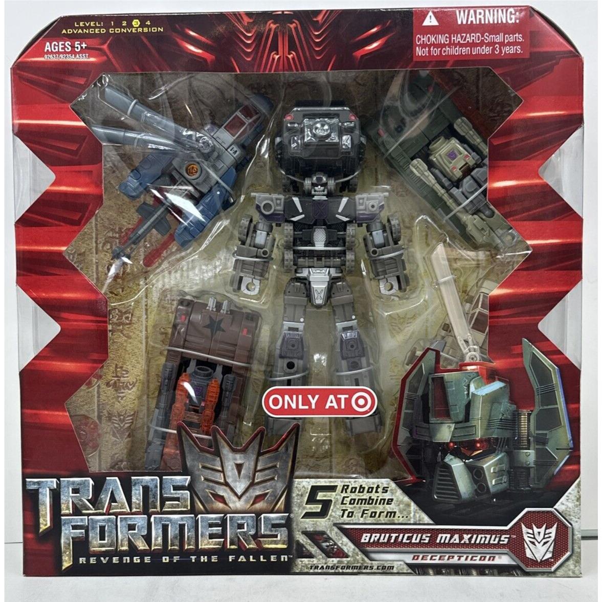 Transformers Revenge of The Fallen Bruticus Maximus 2009 Target Exclusive Bnisb