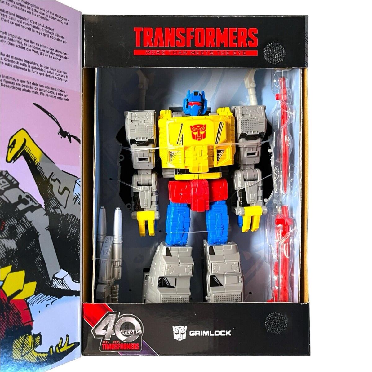 Transformers Studio Series Grimlock Generations Comic Edition Dinobot G1 Style