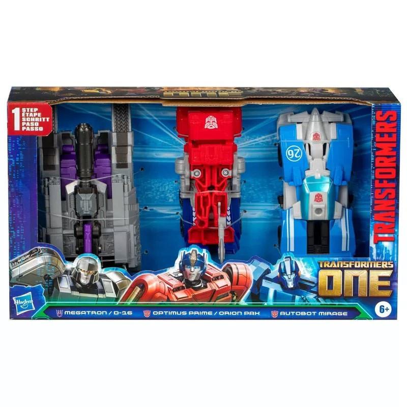 One Megatron / D-16 Optimus Prime / Orion Pax Mirage 12 Action Figure 4-Pack