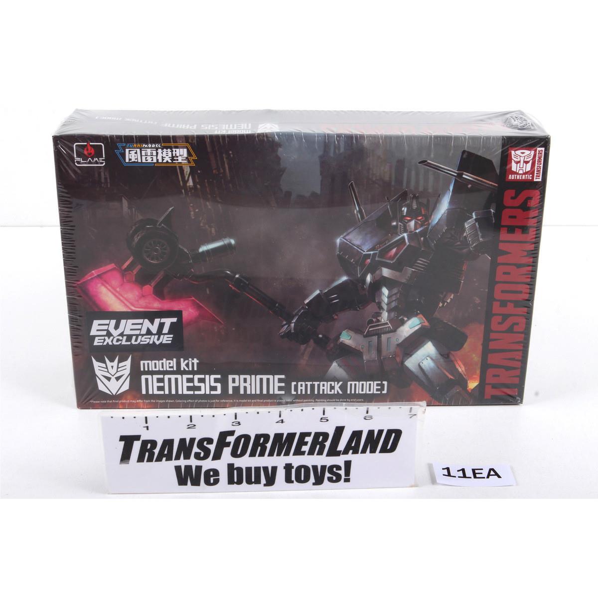Nemesis Prime Attack Mode Nycc Furai Flame Toys Transformers