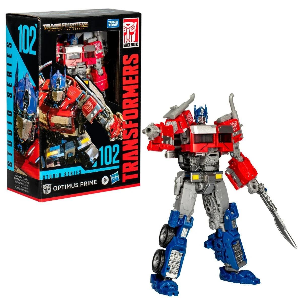 Transformers Studio Series Voyager Class Rise Of The Beasts 102 Optimus Prime