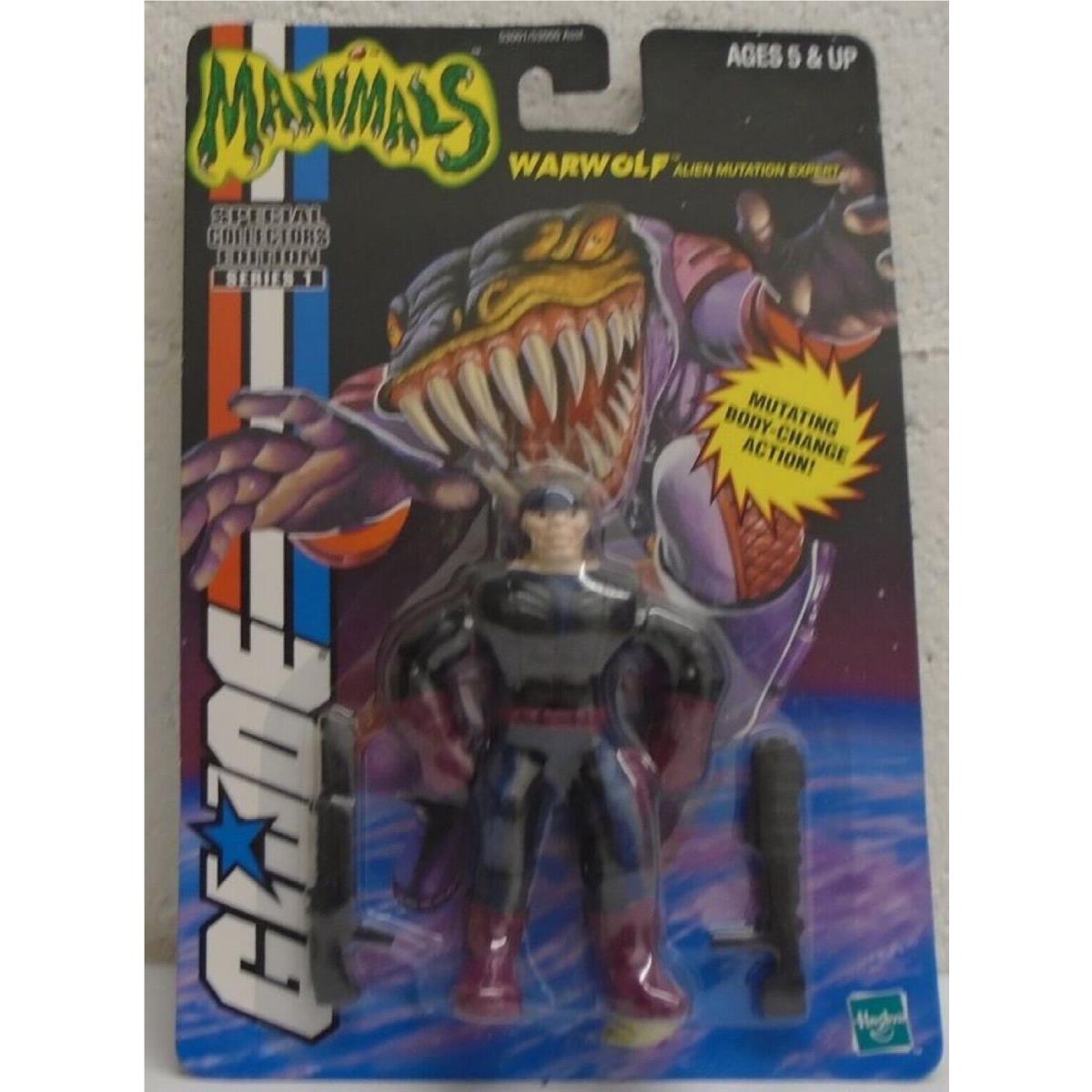 GI Joe Manimals Warwolf Alien Mutation Expert KB Toys Kaybee Hasbro 3.75