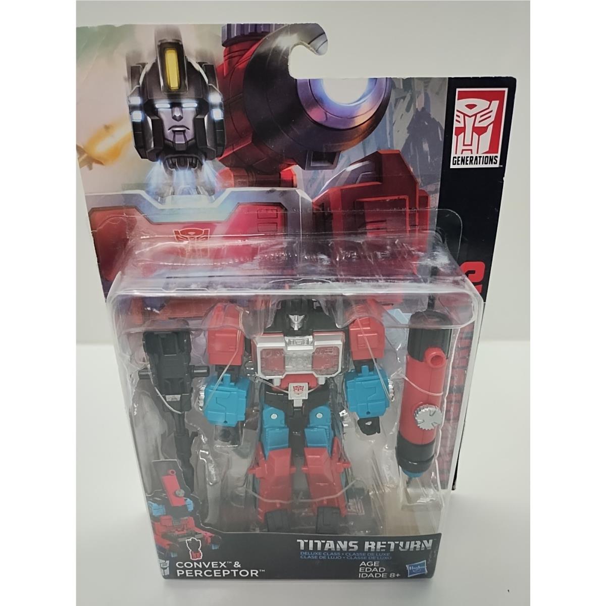 Transformers: Titans Return Perceptor Convex Action Figures Deluxe Class