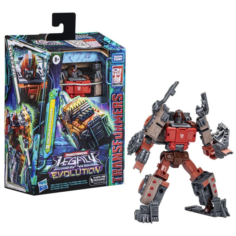 Transformers Toys Legacy Evolution Deluxe Scraphook Toy 5.5-inch Action Figure B