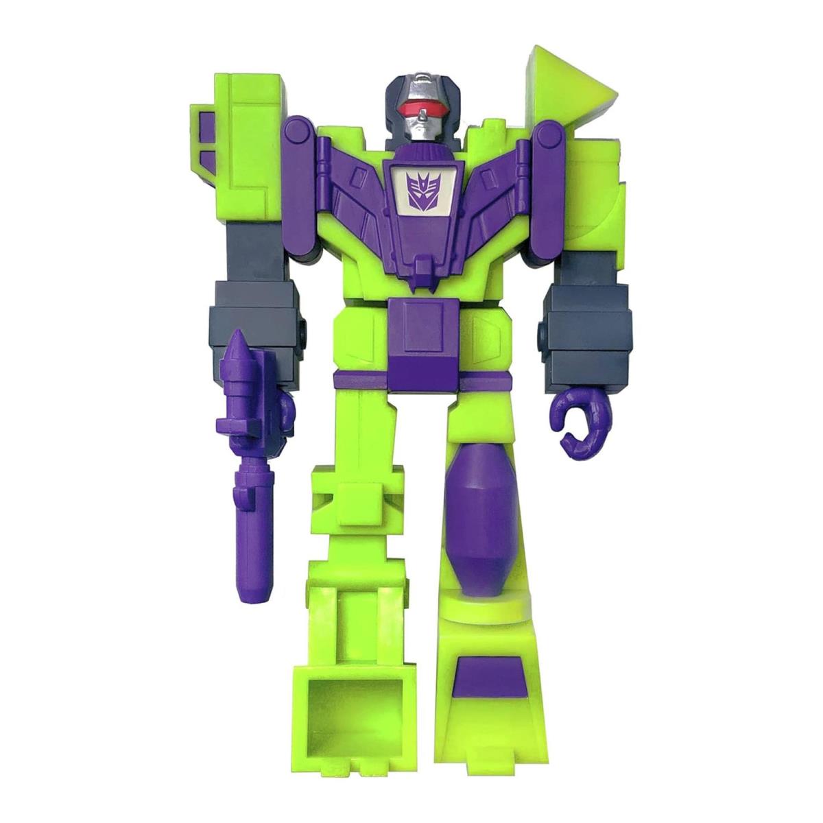 Transformers Super7 6 Inch Reaction Figure Evil Decepticon Devastator