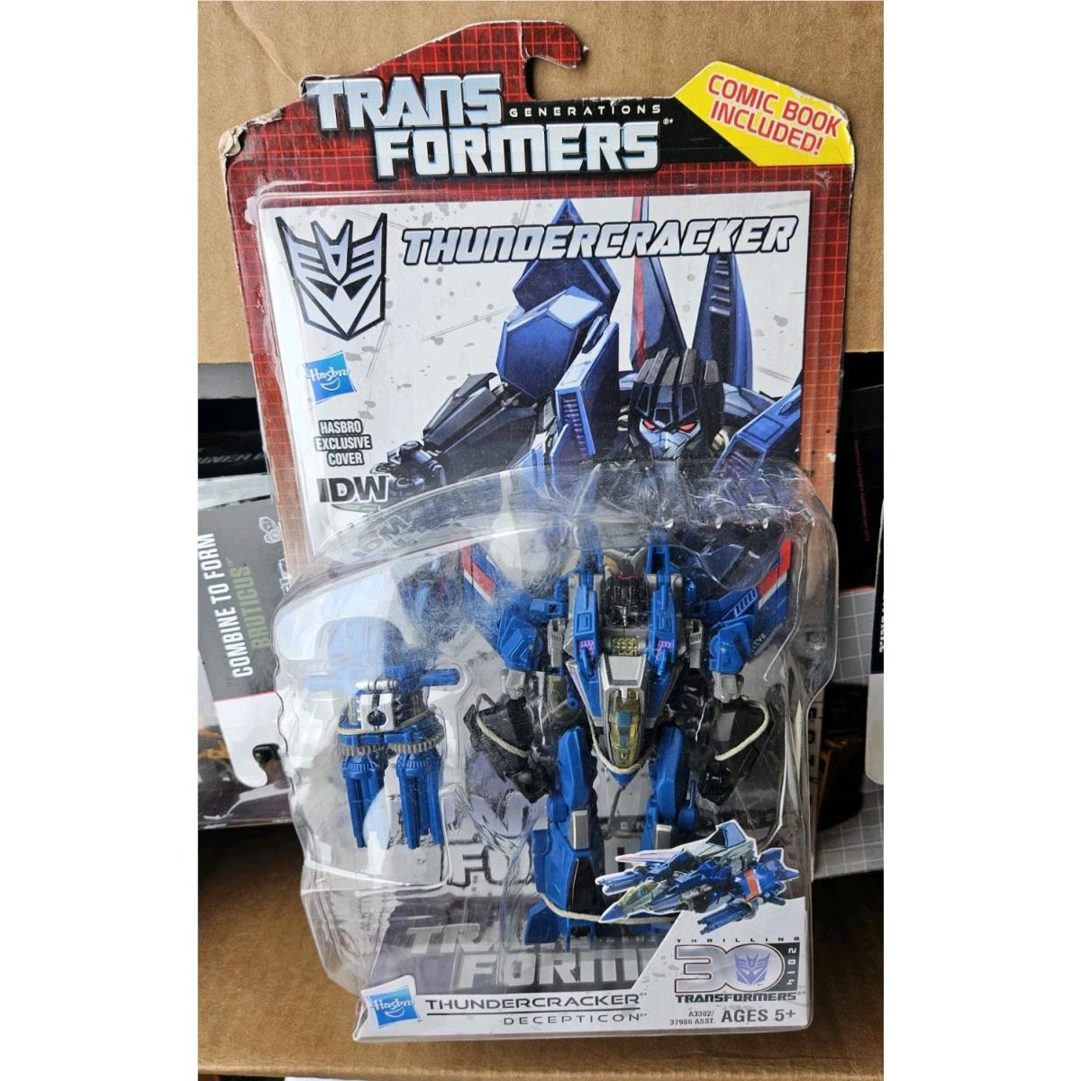 Transformers Generations Thrilling 30 Thundercracker Deluxe Mosc