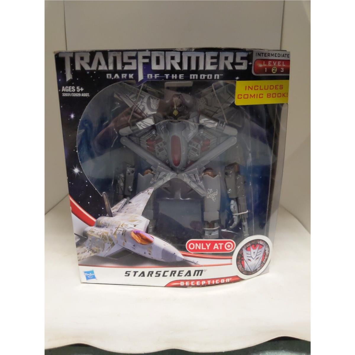 Transformer 2010 Dark Side of The Moon Voyager Starscream Figure