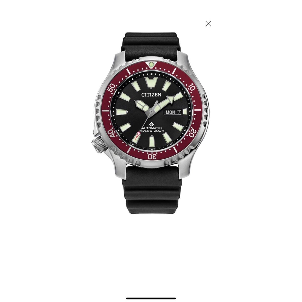 Citizen Men`s Promaster Automatic Dive Black Strap Watch 44mm Regular Price