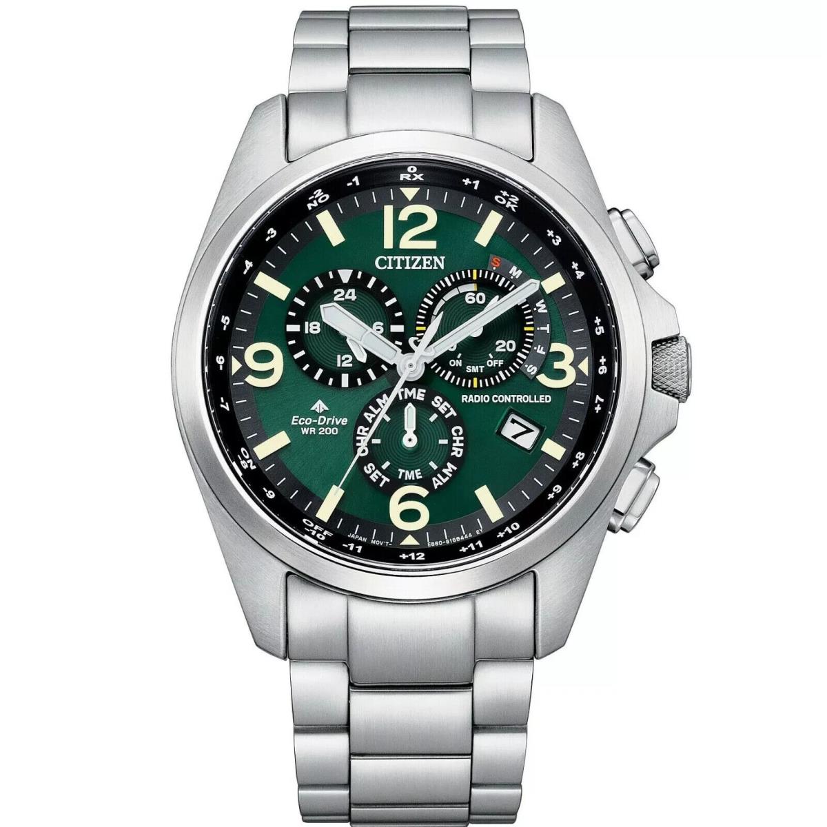 Citizen CB5921-59X Land Chronograph Eco-drive Radio Control Men`s Watch