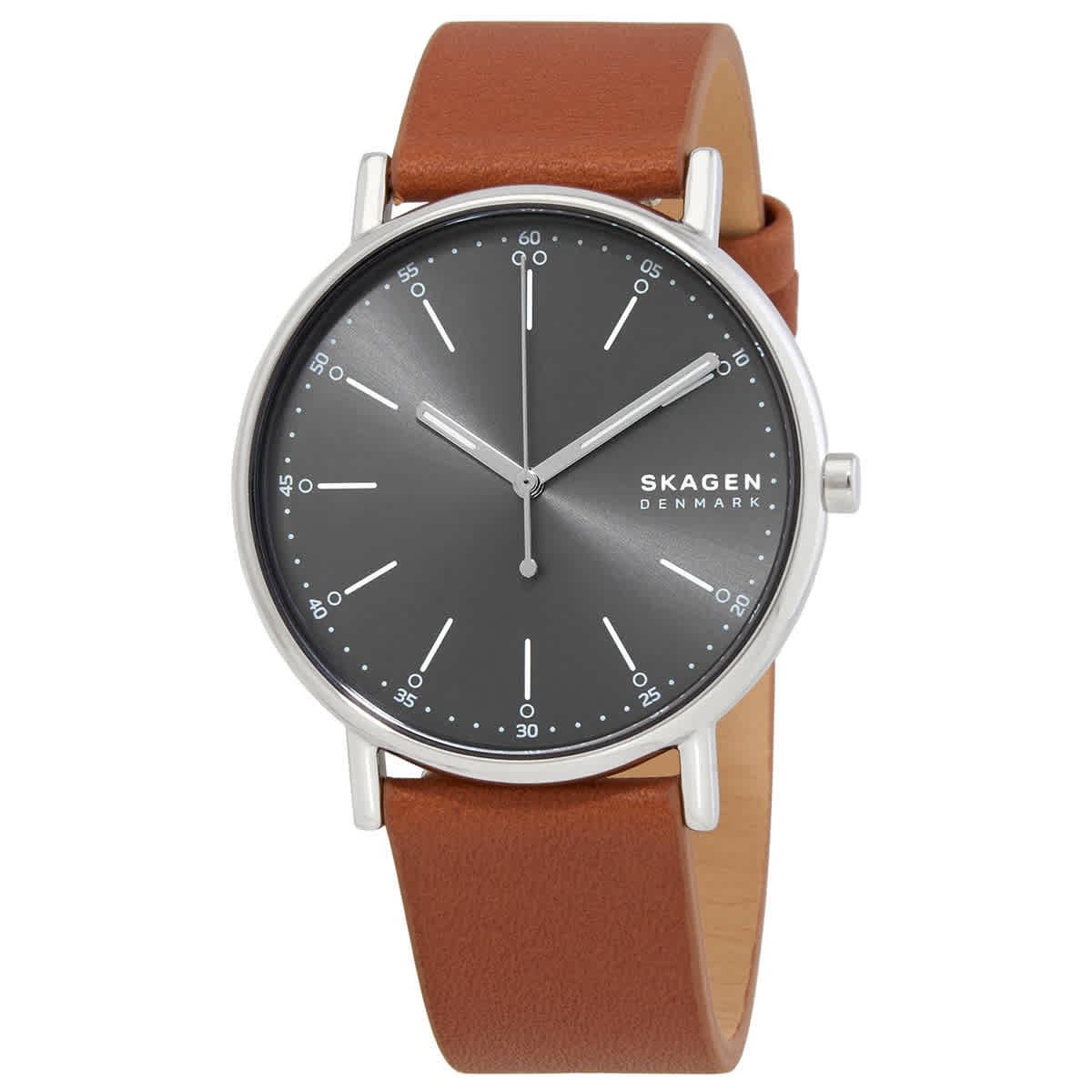 Skagen Quartz Signature Charcoal Dial Men`s Watch SKW6578