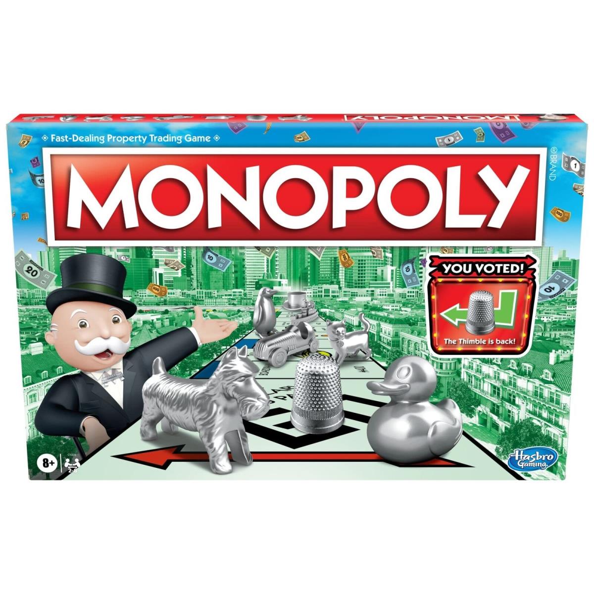 Monopoly Game Family Board Games For 2 to 6 Players Kids Ages 8 and Up