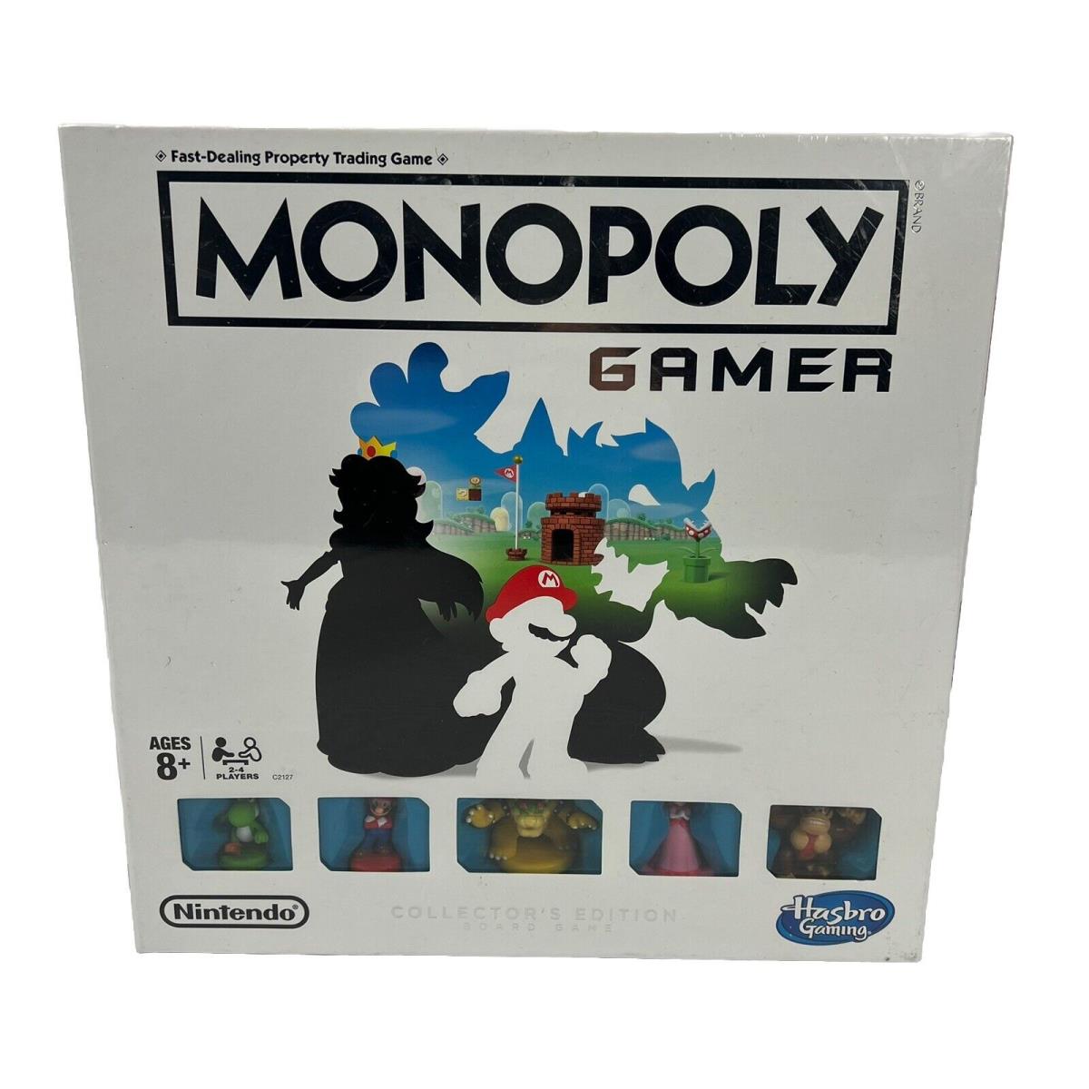 2017 Monopoly Gamer Collectors Edition Board Game Hasbro Nintendo Super Mario