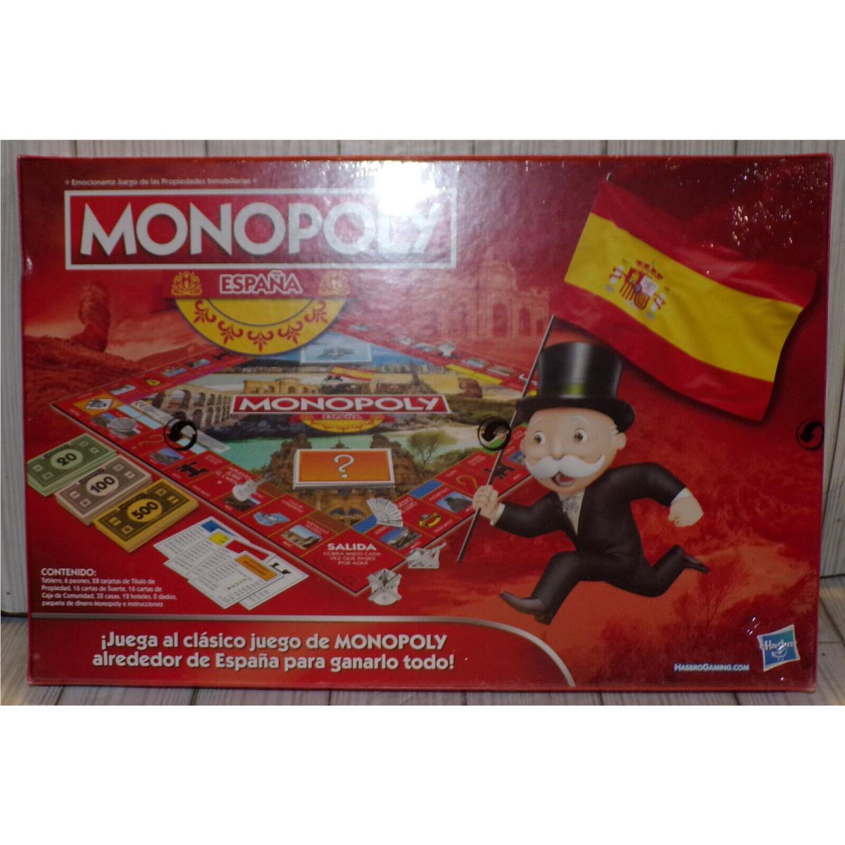 and Hasbro Gaming 2017 Monopoly Espa a Spain Game