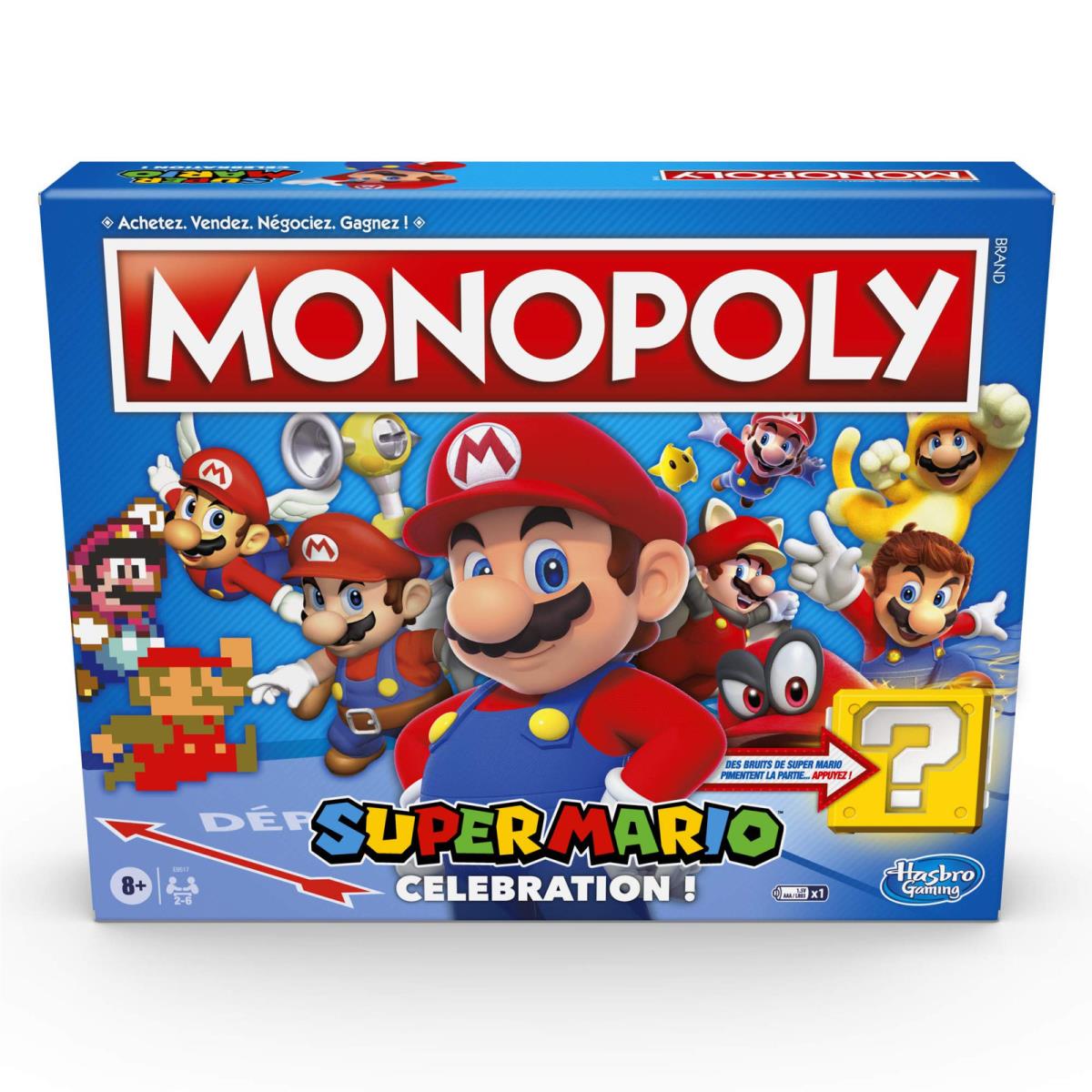 Monopoly Nintendo Super Mario Celebration `fr`