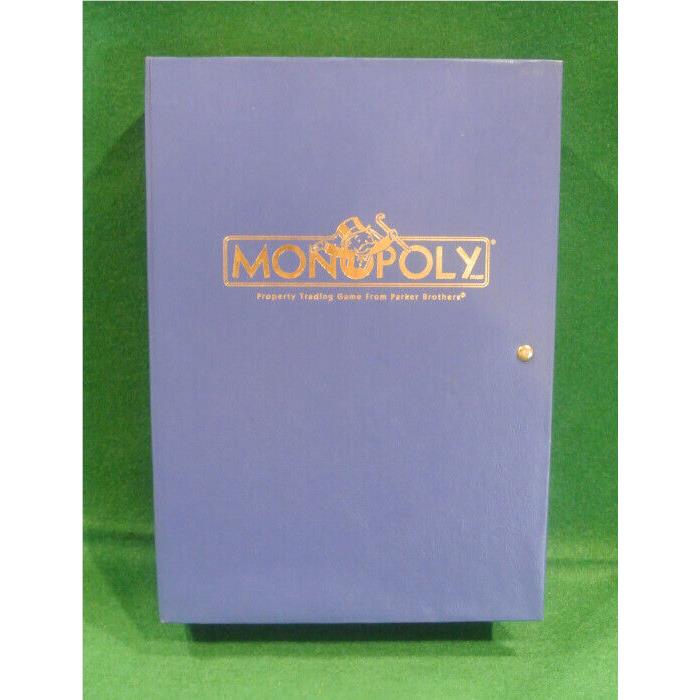 Monopoly Bookshelf Limited Blue Book Collectors 1 of 10 000 and Retro Edition