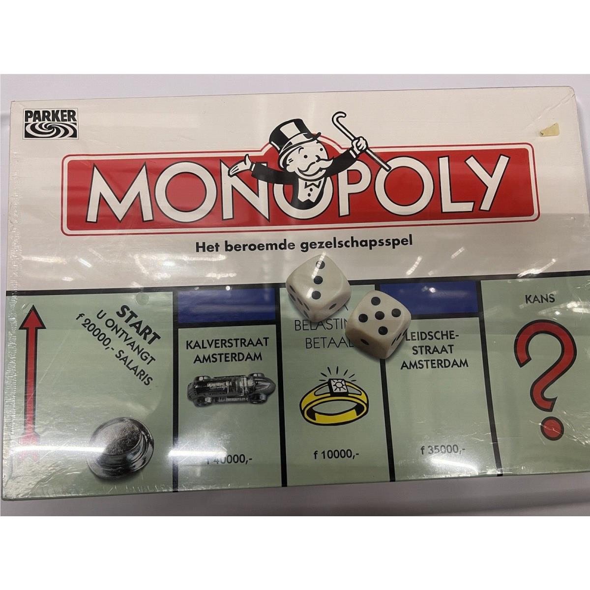 Monopoly The Holland Collectors Edition Board Game Vintage Htf