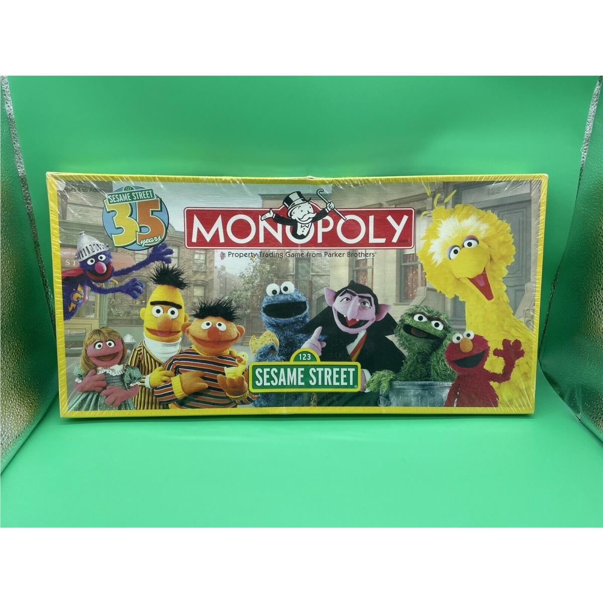 Sesame Street 35th Anniversary Collector`s Edition Monopoly 2004