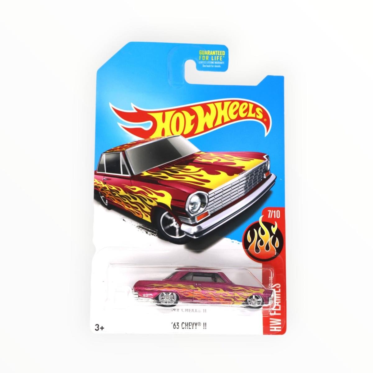 Hot Wheels `63 Chevy II - Super Treasure Hunt - 2017 Mainline A