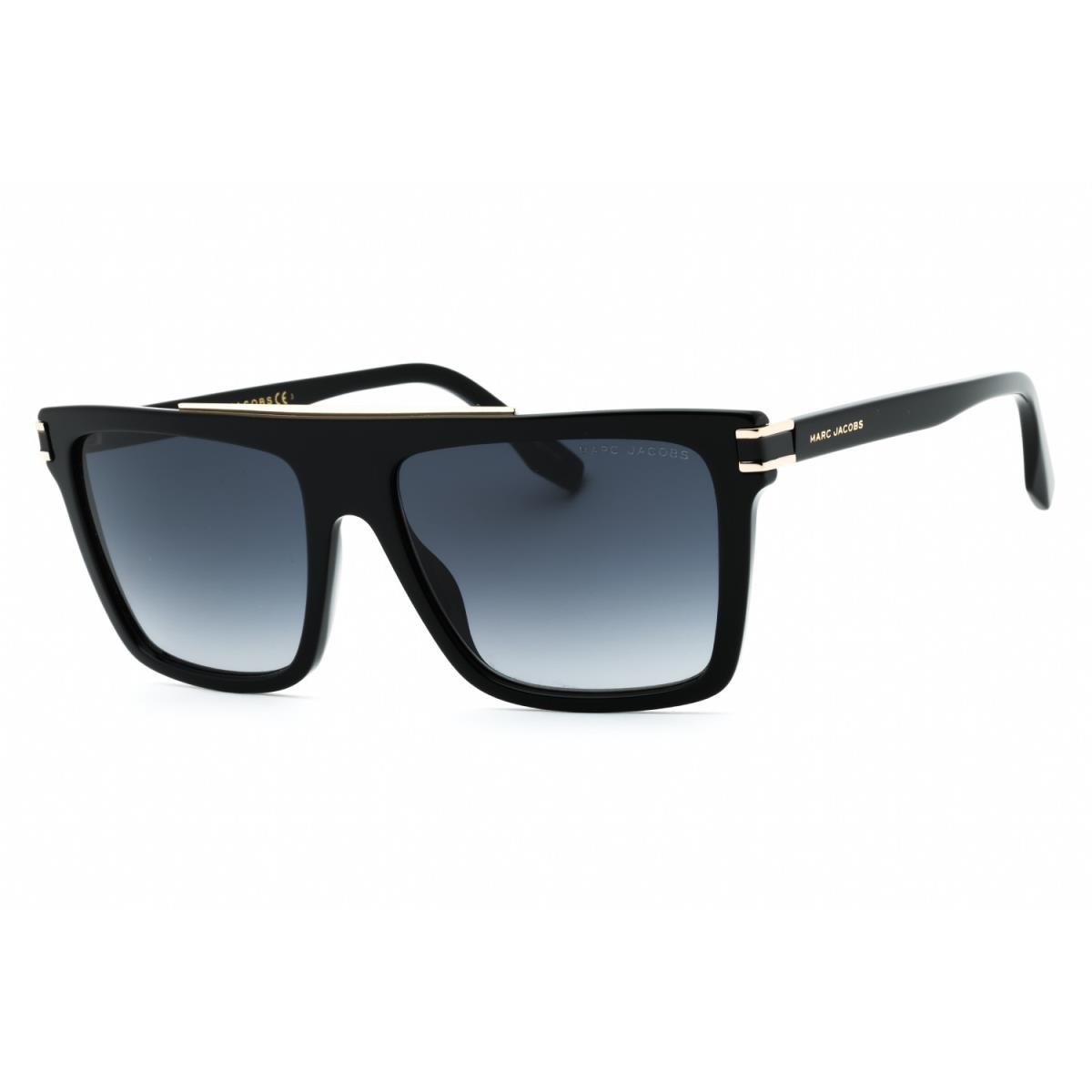 Marc Jacobs Marc 568/S 807 9O Sunglasses Black Frame Gray Lenses 58mm