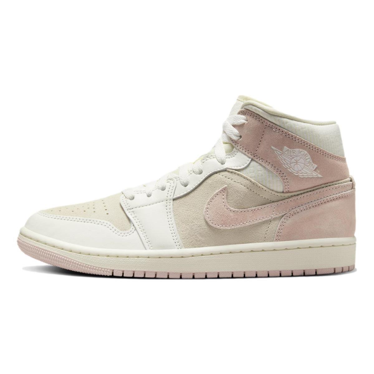 Nike Women`s Air Jordan 1 Mid SE `seersucker` FQ1926-161