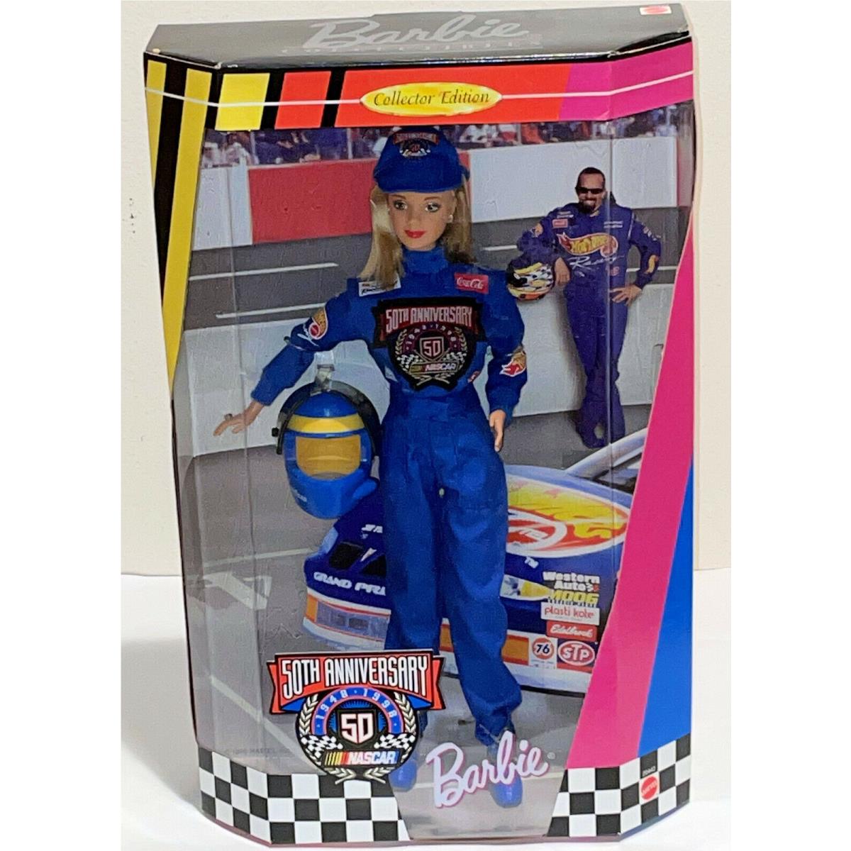 12 Nascar Barbie Doll White House Project Mattel 50TH Anniversary 20442