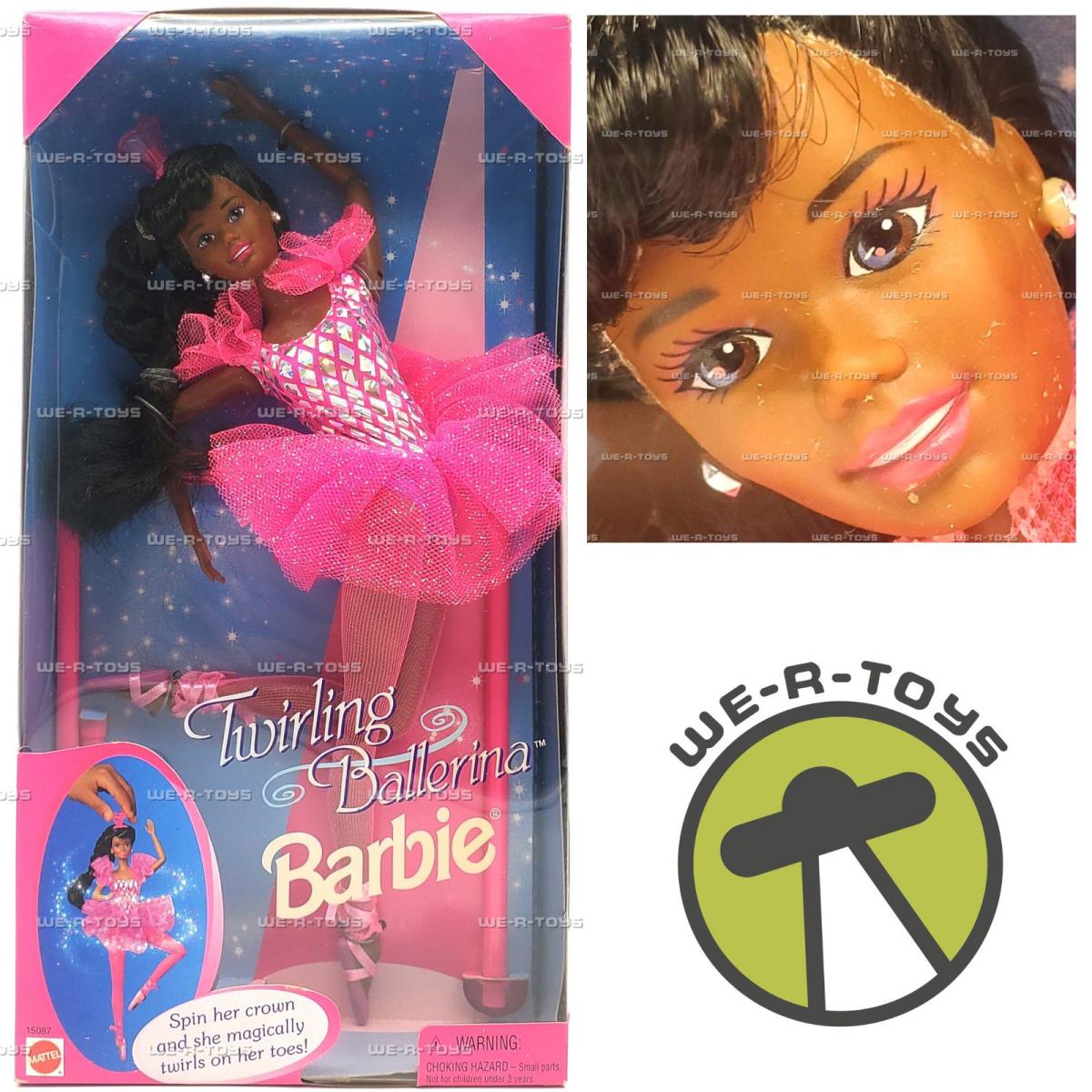 Twirling Ballerina Barbie African American Doll 1995 Mattel 15087