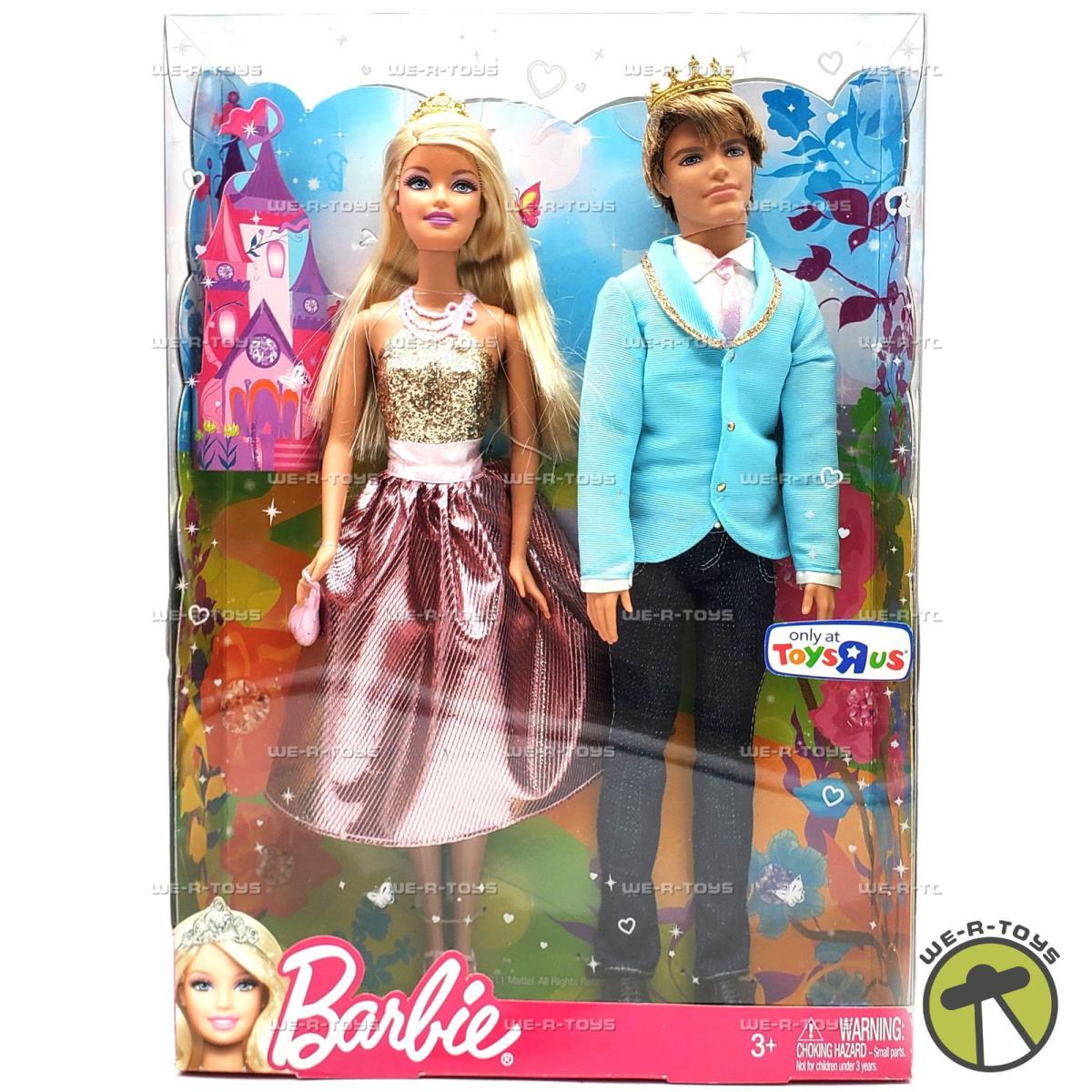 Barbie Fairytale Magic Barbie and Ken Dolls 2011 Mattel Y3017