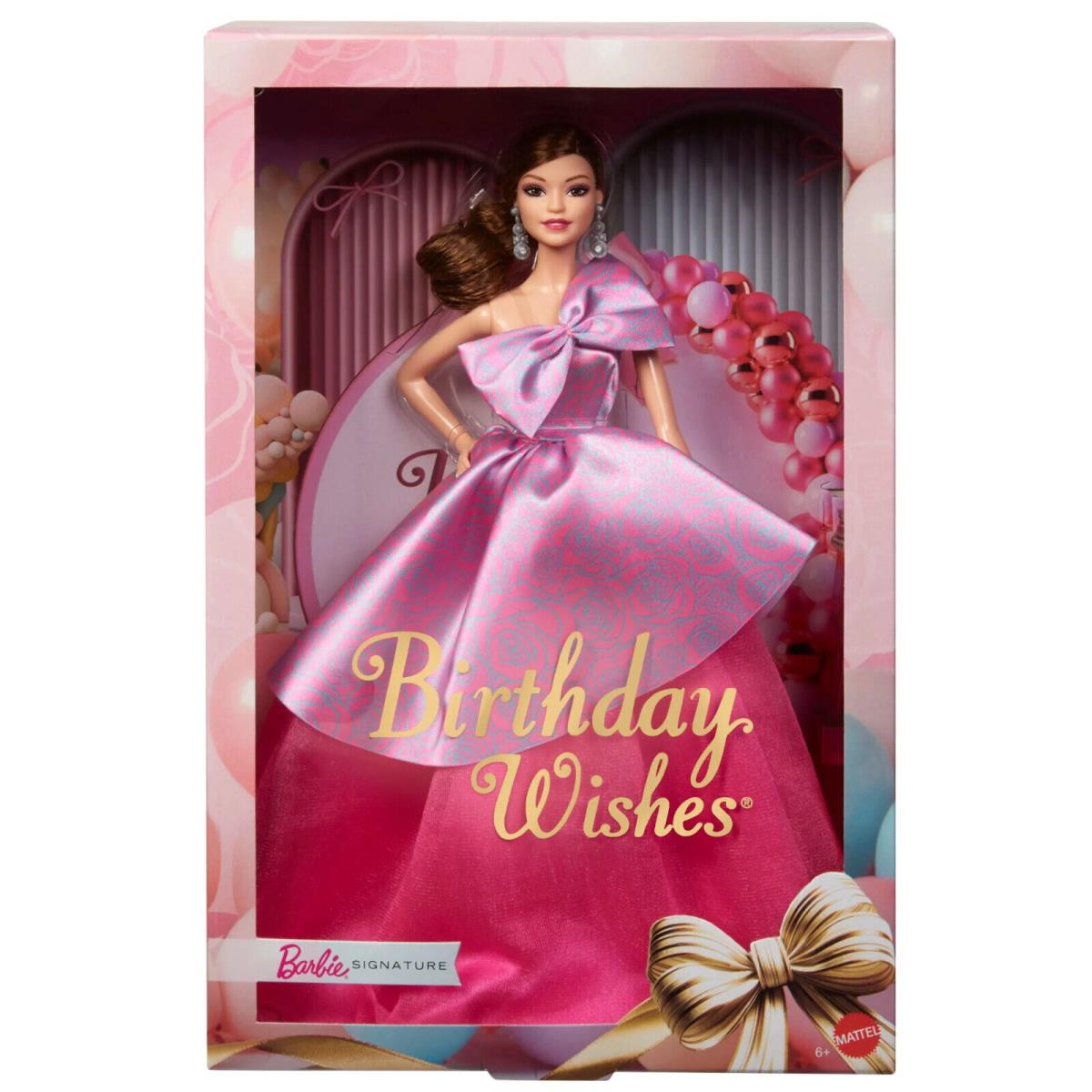 Barbie Signature Birthday Wishes 2025 Brunette Collectible Doll